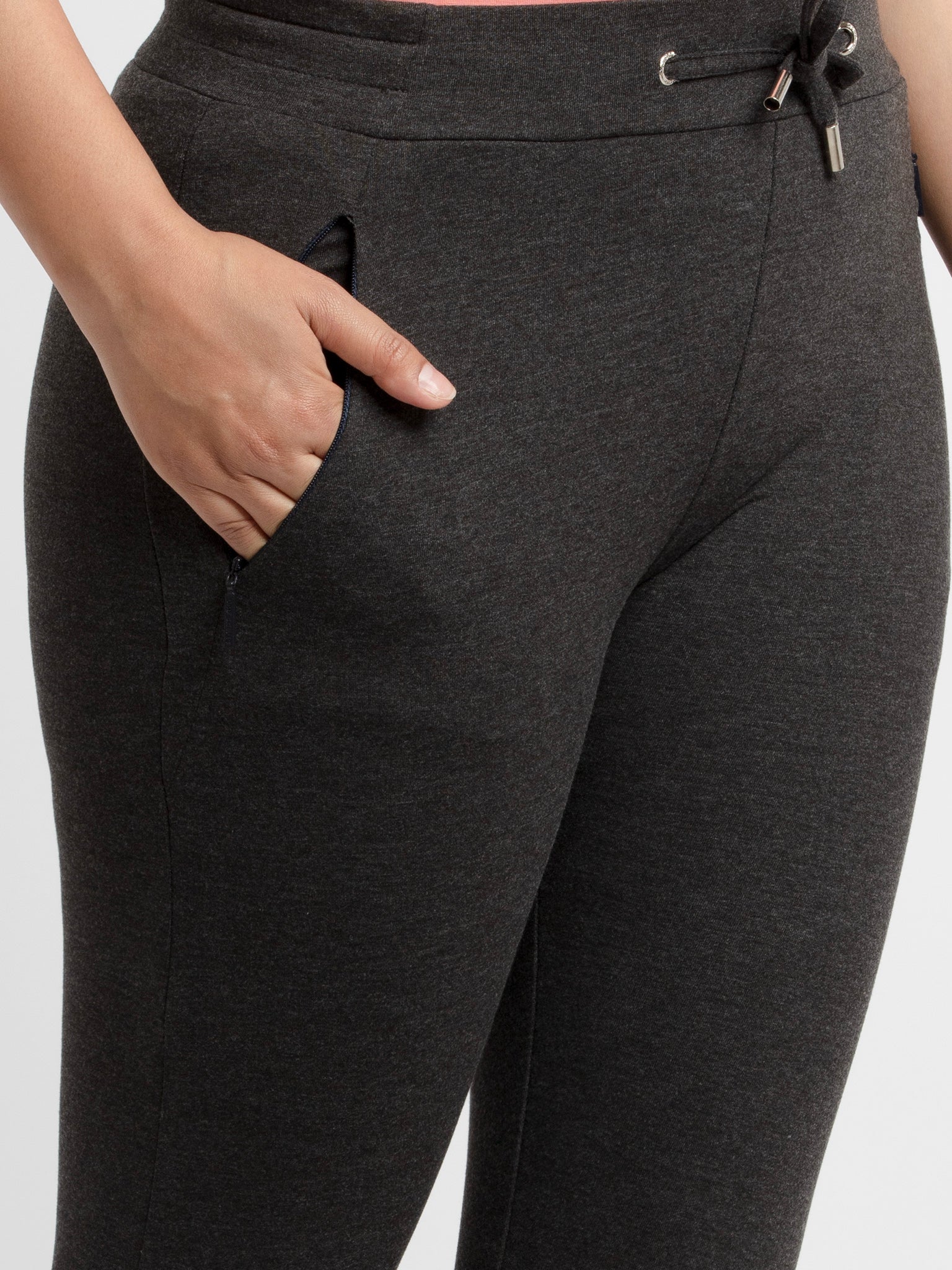 Status Quo Womens Ankle Length Solid Joggers